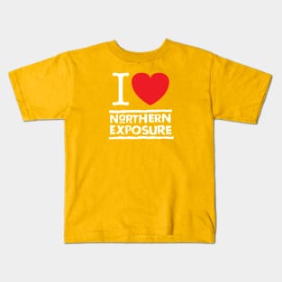 I Heart (Love) Northern Exposure Kids T-Shirt